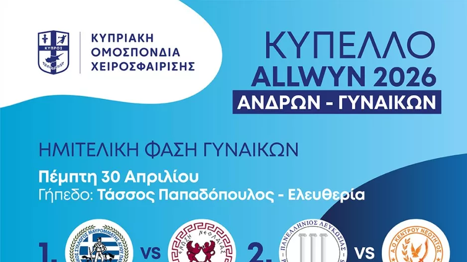 Χάντμπολ/Έναρξη Final-4 Κυπέλλων
