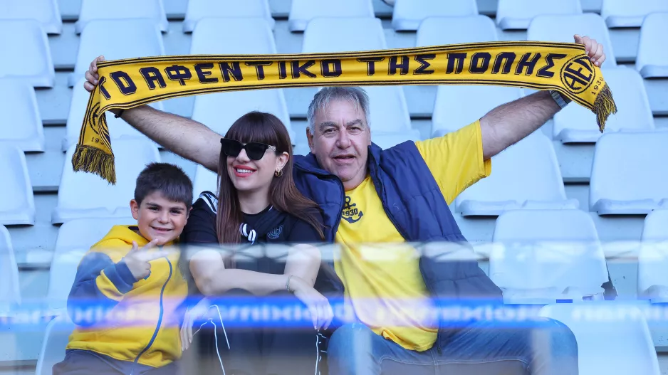Με τον μπαμπά και τον γιο!
