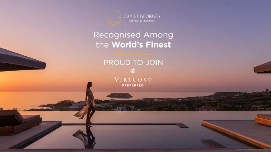 Το Cap St Georges Hotel & Resort στο αποκλειστικό χαρτοφυλάκιο πολυτελών ταξιδιωτικών συνεργατών του Virtuoso