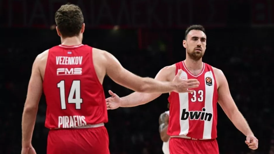 Στην καλύτερη πεντάδα της Euroleague Βεζένκοβ και Μιλουτίνοφ!