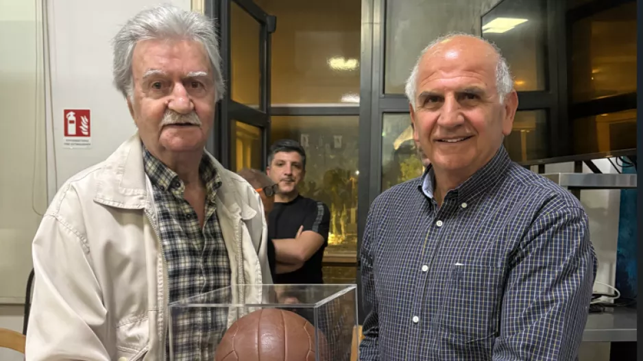 Η μπάλα από τον μεγάλο αρχηγό 