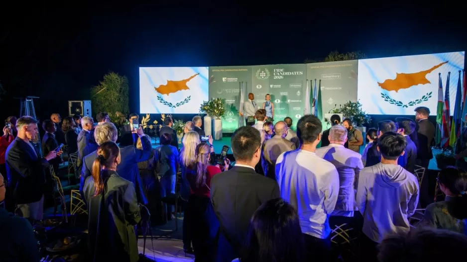 Τελετή λήξης FIDE Candidates Tournament 2026 στο Cap St Georges Hotel & Resort