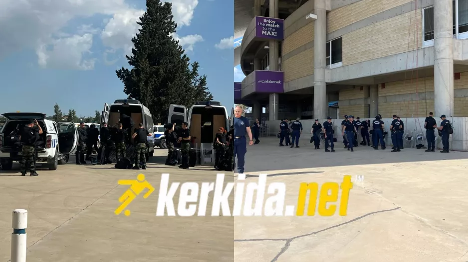 (Φώτος kerkida) Στο πόδι... η Αστυνομία