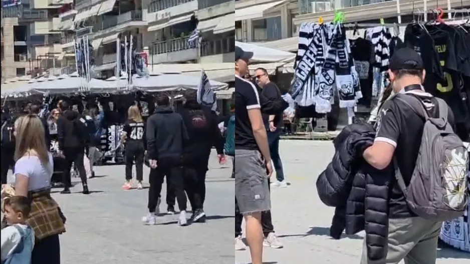 (Βίντεο kerkida) Ασπρόμαυρο σκηνικό... στο λιμανάκι του Βόλου πριν τον τελικό