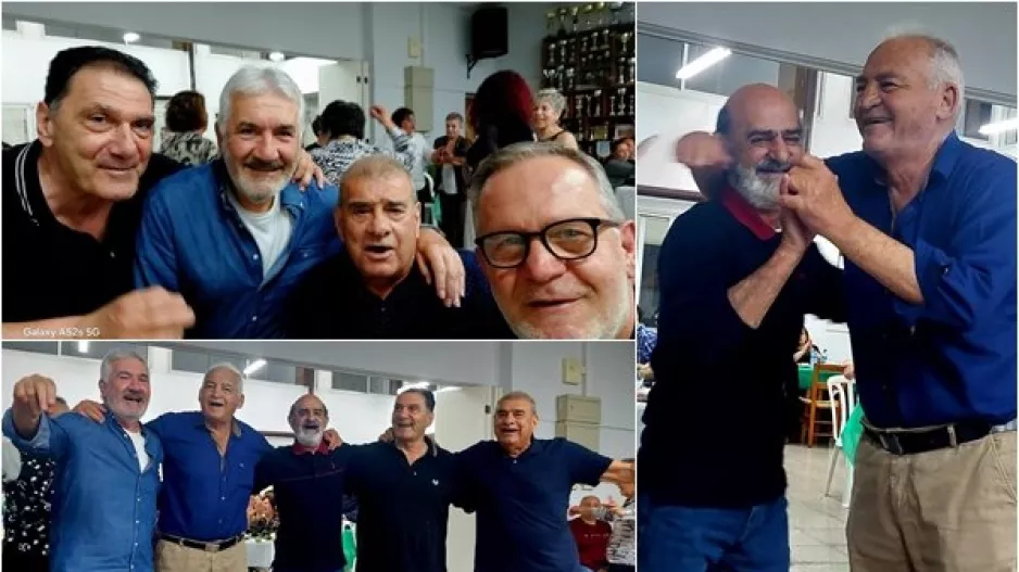 Οι παλαίμαχοι της Ομόνοιας... ξεκίνησαν τους πανηγυρισμούς! (Φώτος)