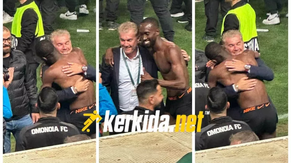 ΦΩΤΟ-kerkida/Στιγμιότυπο με νόημα-η κίνηση Παπασταύρου προς Σεμέδο