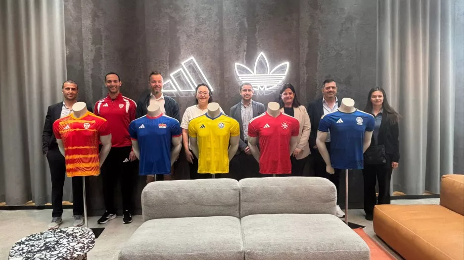 Εκδήλωση από την Adidas για παρουσιάση των νέων εμφανίσεων της Εθνικής 
