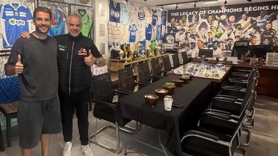 (Φώτος) Επίσκεψη... Βέισμπεκ και "Απόλλων Θρύλος Κύπελλο"