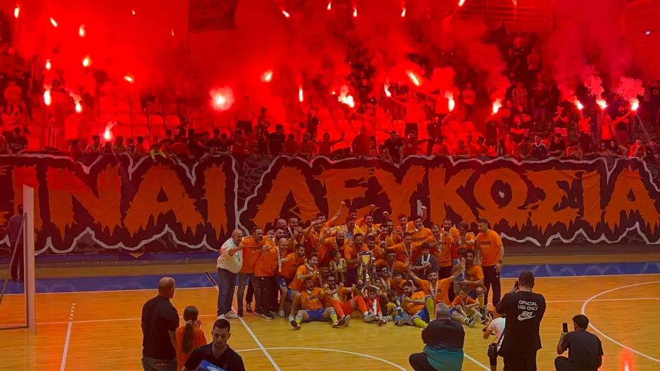 (Φώτος) Η γιορτή του ΑΠΟΕΛ Futsal 