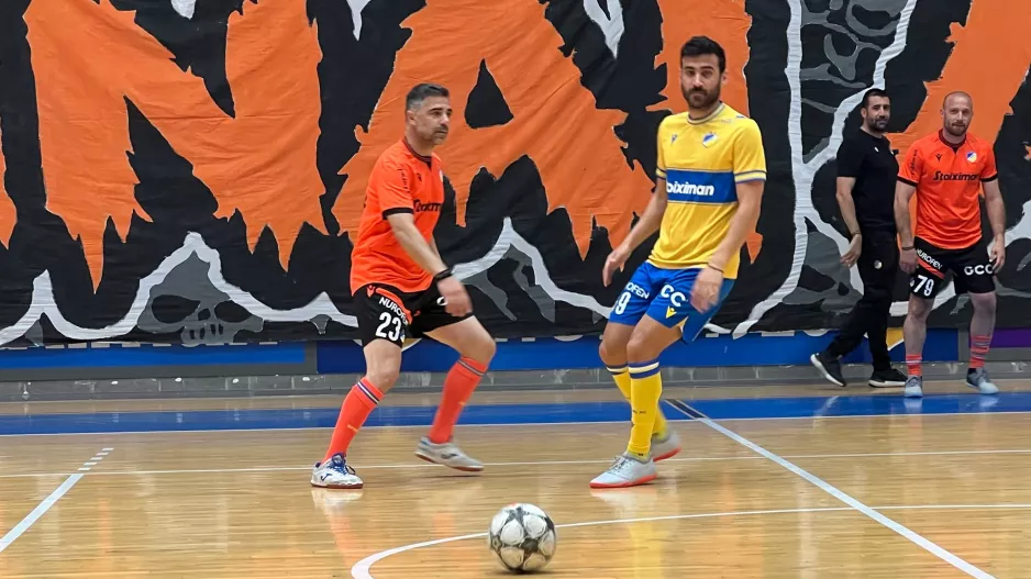 Legends εν δράσει απέναντι στο φουτσαλικό ΑΠΟΕΛ (Βίντεο-Φώτος kerkida) 