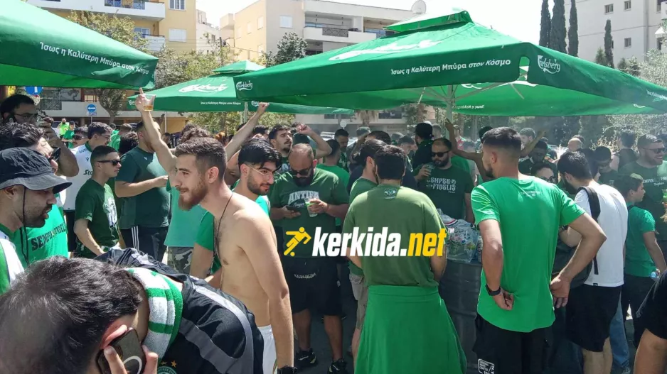 (Βίντεο-Φώτος kerkida) Πράσινο... pre-game!