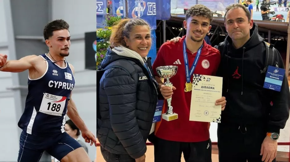 Παγκύπριο ρεκόρ Κ20 και όριο ο «πύραυλος» Αντώνης Κατσαντώνης!