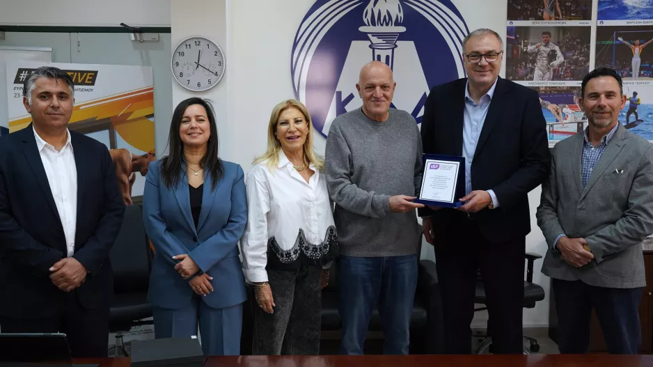 Επίσκεψη της Διεθνούς Ομοσπονδίας Σχολικού Αθλητισμού στον ΚΟΑ
