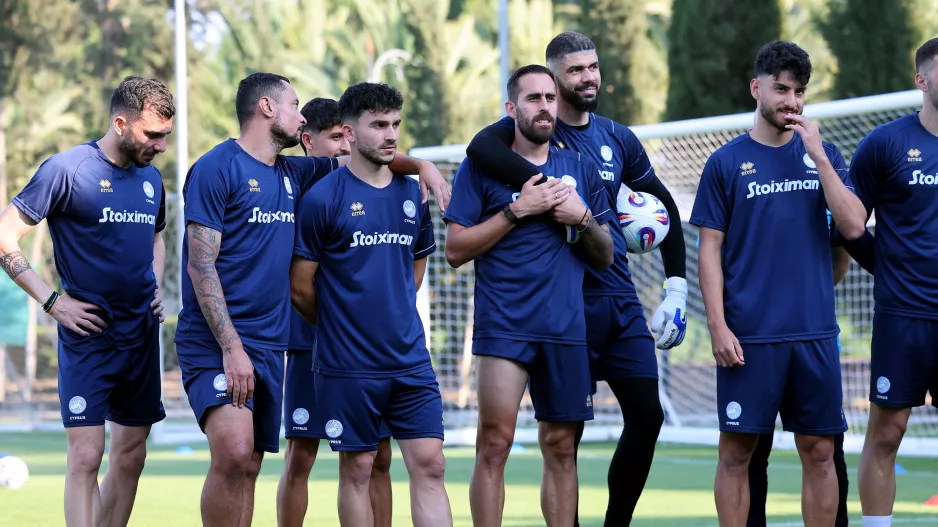 (Φώτος) Η προπόνηση της Εθνικής