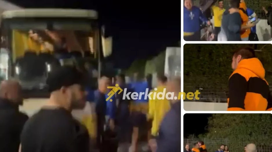 (ΒΙΝΤΕΟ Kerkida) Υποδοχή από Χάρη, πανηγυρισμοί και... Λευκωσία! 
