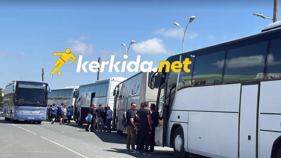 14 λεωφορεία από Πάφο για Λευκωσία! (Βίντεο Kerkida)