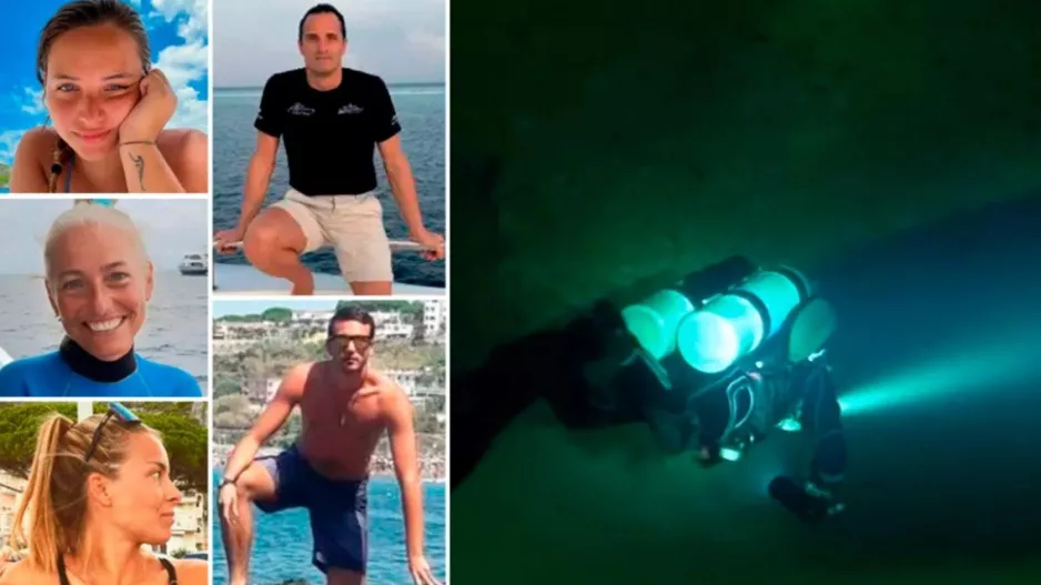 Η υποθαλάσσια σπηλιά που έχασαν τη ζωή τους οι 5 Ιταλοί, «είναι αδυσώπητη και δεν συγχωρεί λάθη» λένε δύτες