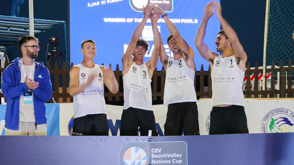 Εντυπωσιακό φινάλε στο CEV Beach Volleyball Nations Cup στον Πρωταρά
