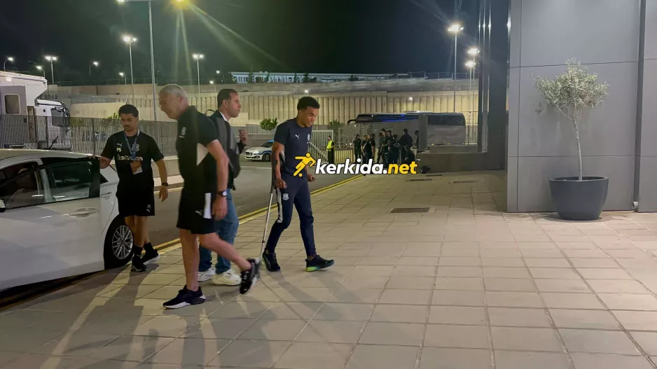 (Φώτος kerkida) Επέστρεψε... με πατερίτσες ο Ασουνσάο