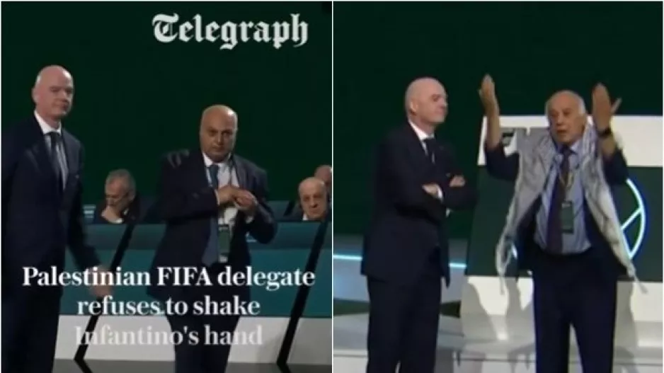 Η χειραψία ανάμεσα σε Ισραήλ και Παλαιστίνη κατέληξε σε φιάσκο (Βίντεο)