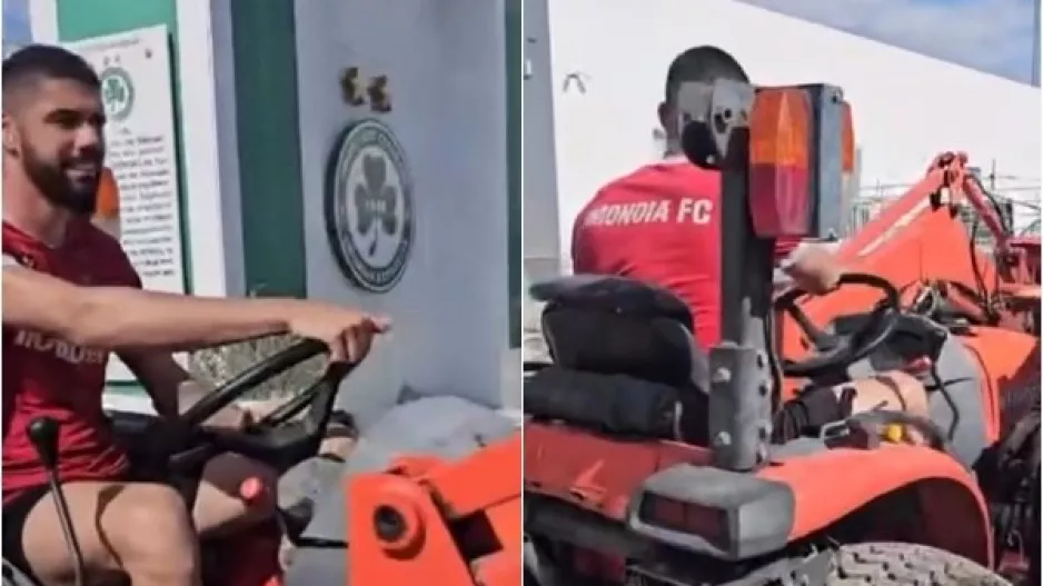 Ο απολαυστικός "Φάμπι"... σε ρόλο οδηγού τρακτέρ (Βίντεο)