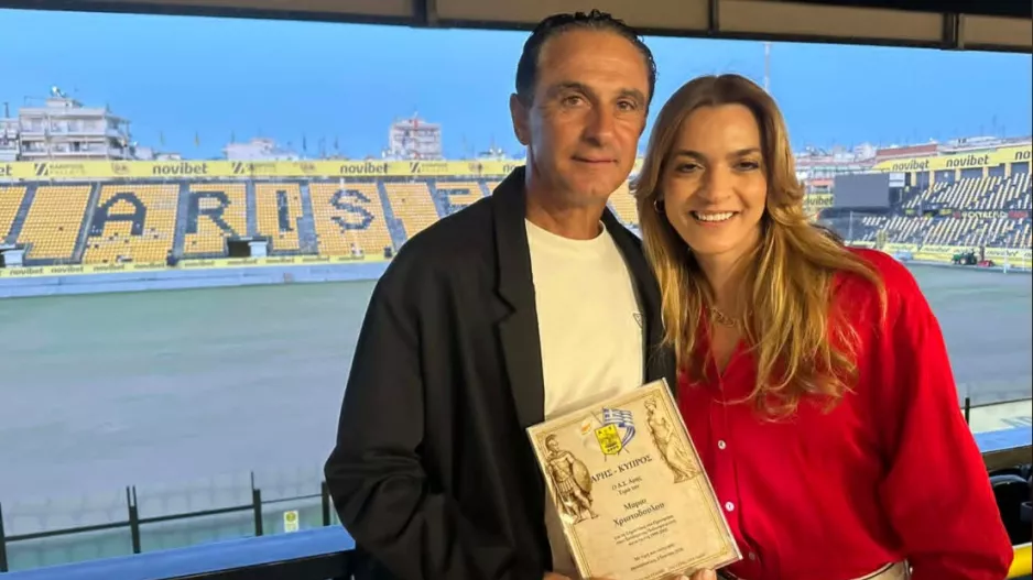 Συγκινητική στιγμή για Μάριο Χριστοδούλου