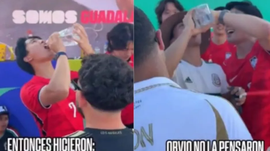 Viral στιγμές στο Μουντιάλ με Κορεάτες και τεκίλες έξω από το γήπεδο (βίντεο)