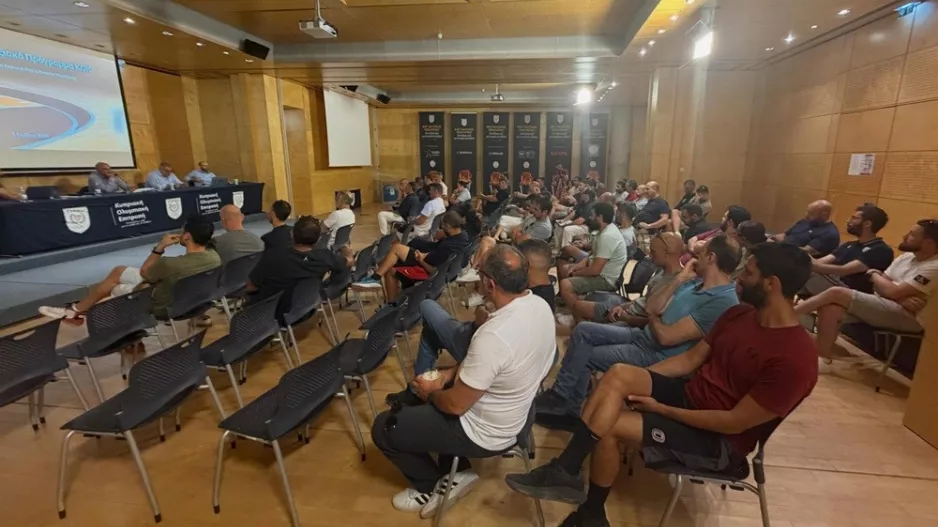 (ΚΟΚ) Συνάντηση της ηγεσίας με τους προπονητές