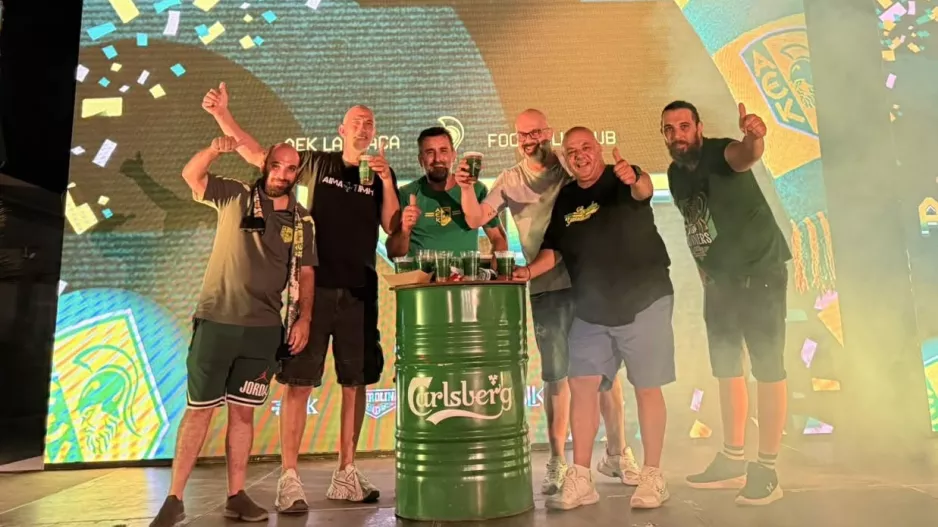 Η ΑΕΚτζήτικη παρέα…