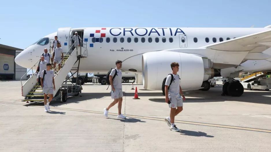 Η άφιξη της HNK Hajduk Split﻿