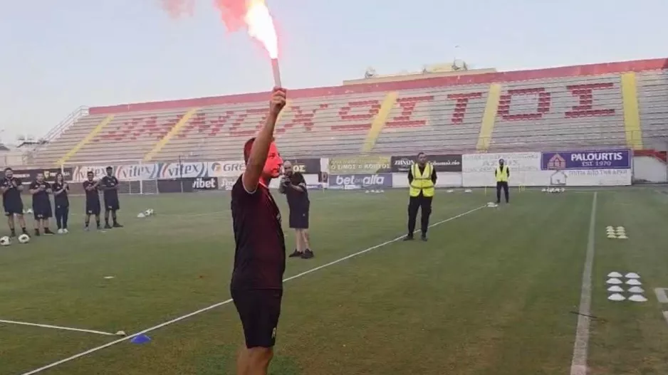 (ΒΙΝΤΕΟ Kerkida) Με πυρσό ο Ángel López!