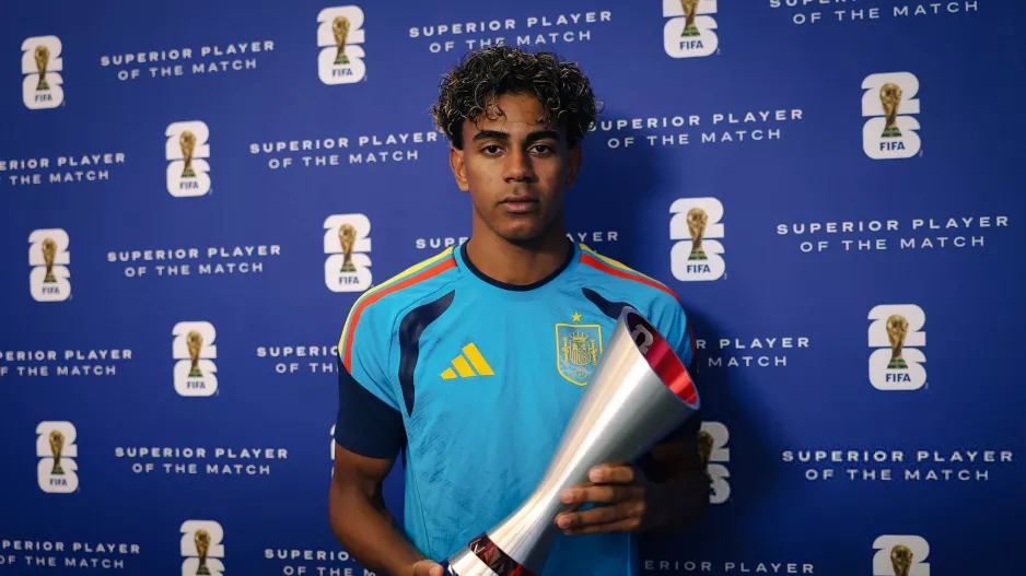 "Lamine Yamal" MAN OF THE MATCH 