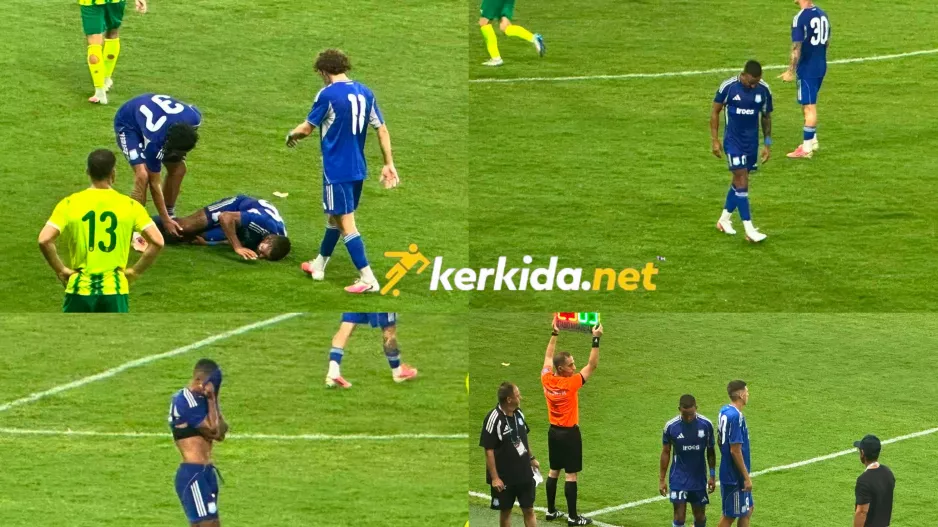 (Φώτος kerkida) Ένιωσε ενοχλήσεις ο Γκασπάρ και δεν ρίσκαρε ο Λοσάδα 