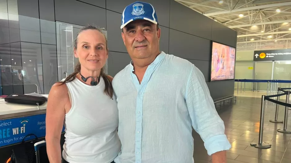 Γιώργος και Τζοάννα... δίπλα στον Απόλλωνα