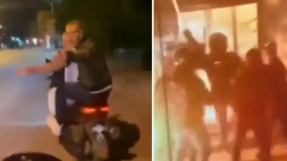 Βίντεο ντοκουμέντο από τη δράση των χούλιγκαν στη Θεσσαλονίκη