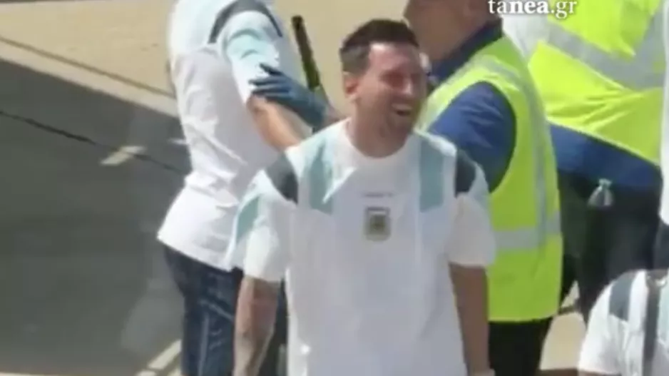 (Βίντεο) Έκαναν έλεγχο στην Αργεντινή κι ο Μέσι ξέσπασε σε γέλια!