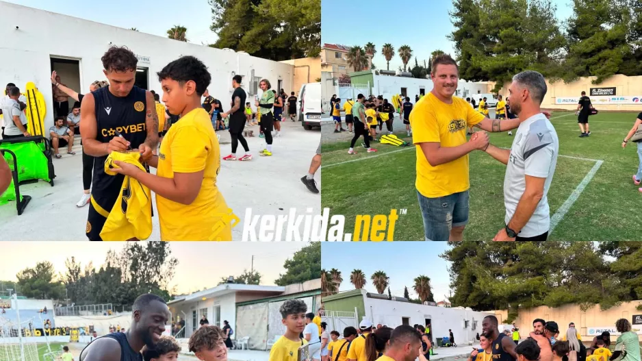 (Φώτος Kerkida) Υπογραφές, χαμόγελα, πόζες!