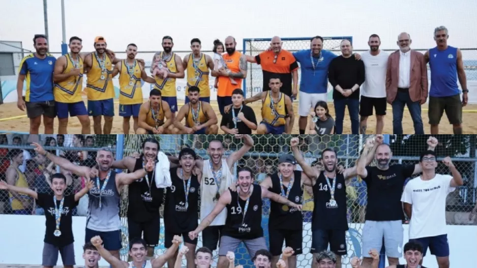 Παρνασσός και ΑΠΟΕΛ οι νικητές στο Limassol Beach Handball Tournament 2026
