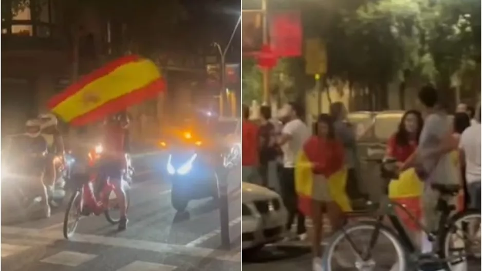 (Βίντεο Kerkida) Οι πανηγυρισμοί στους δρόμους της Ισπανίας!
