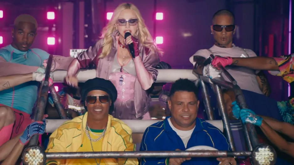 Show με Madonna, Ρονάλντο και Ροναλντίνιο! (ΒΙΝΤΕΟ)