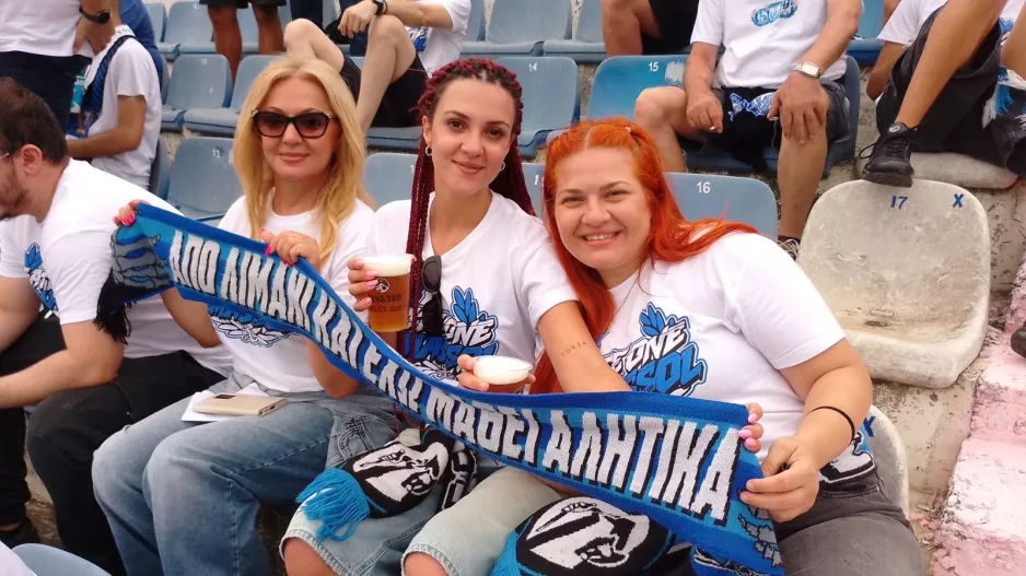 (Βίντεο/Φώτος Kerkida) ΜΕΣΑ... στην εξέδρα του Απόλλωνα!