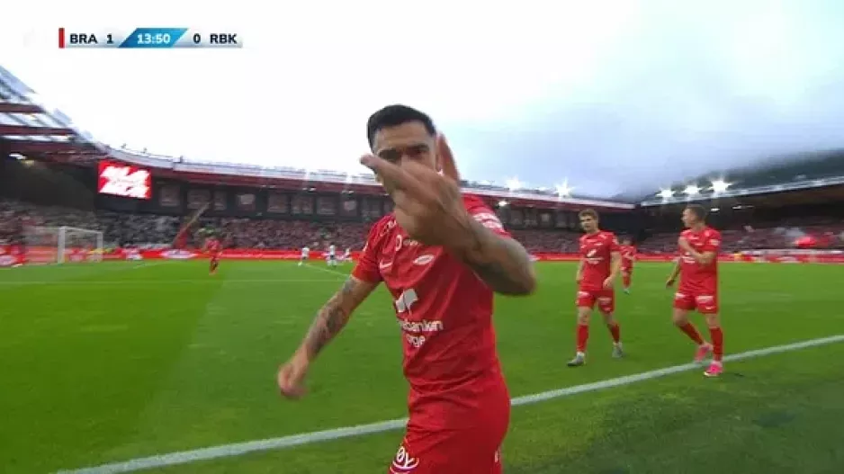 Μεσαίο δάχτυλο και "f@ck you" από τον σκόρερ της Brann - H εξήγηση του