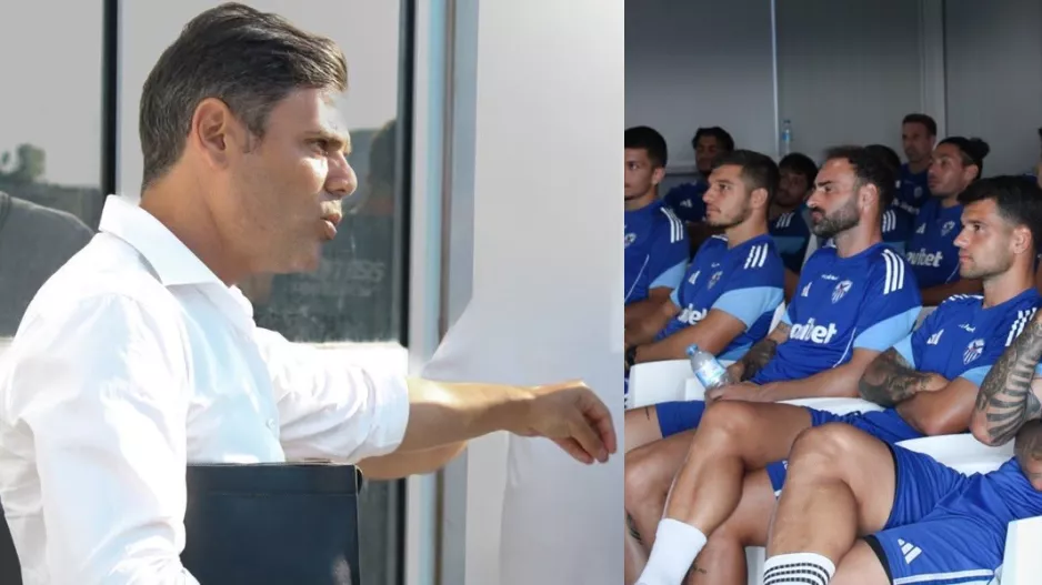 Εκτάκτως στο προπονητικό ο Χρίστος Μαραγκός – Πληρωμένοι άπαντες (Φώτος)