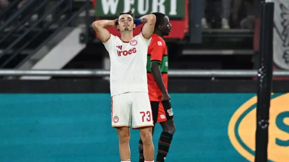 Ο Ολυμπιακός λύγισε με 10 και... αντίο Champions League