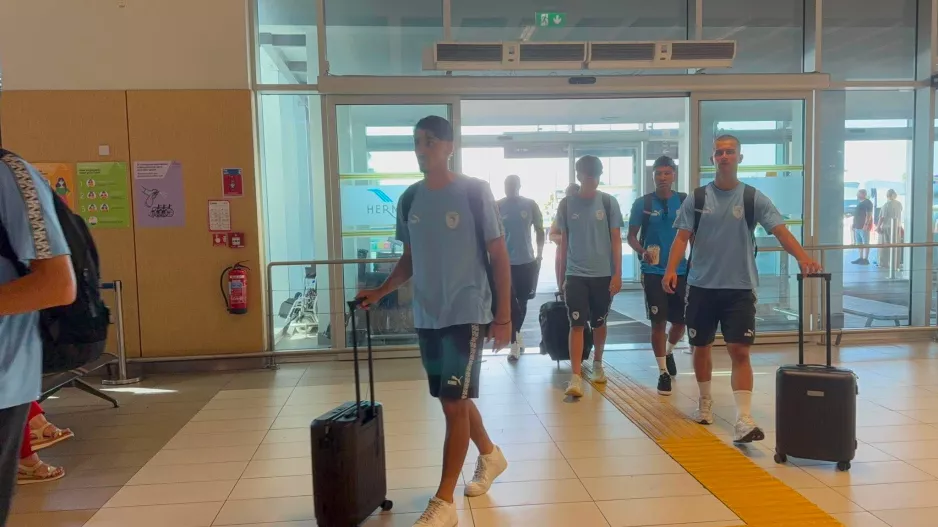(Bίντεο-Φώτος kerkida) Στο αεροδρόμιο η Πάφος FC