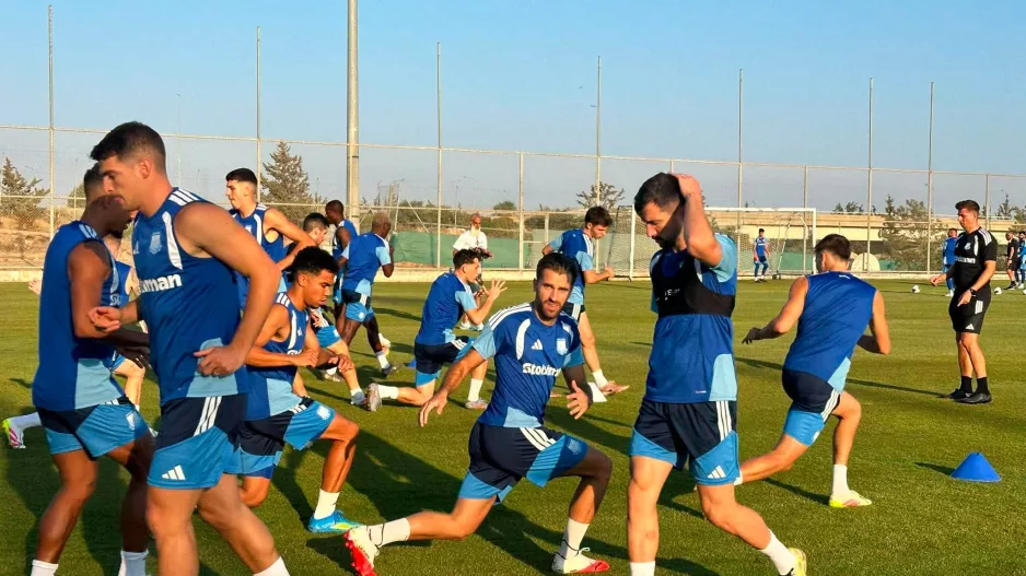 (ΒΙΝΤΕΟ/ΦΩΤΟΣ kerkida) Η προπόνηση του Απόλλωνα
