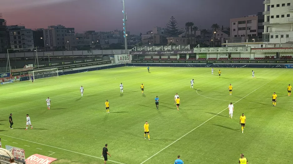 (LIVE/Ημίχρονο) Krasava ΕΝΥ Ύψωνα 0-1 ΑΕΛ