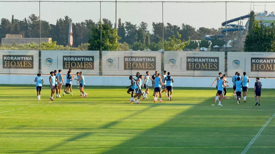 (Βίντεο/Φώτος kerkida) Η προπόνηση της Πάφου