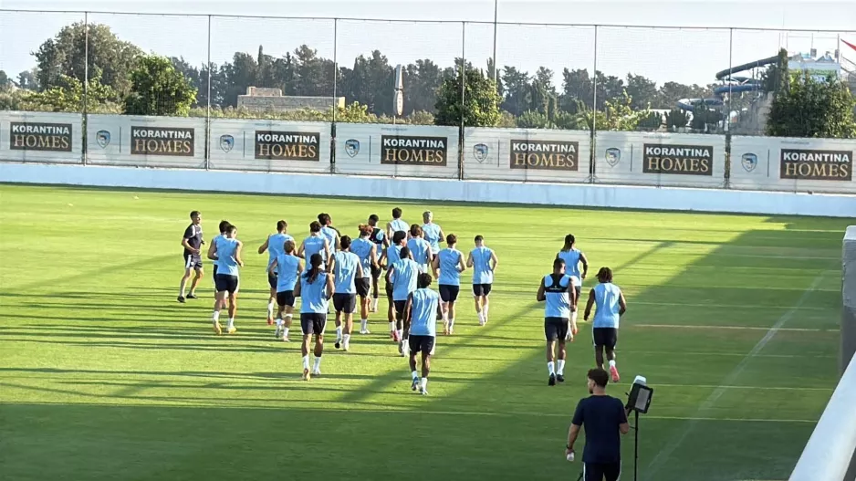 Το Kerkida στην προπόνηση της Πάφος FC (Βίντεο/Φώτος)