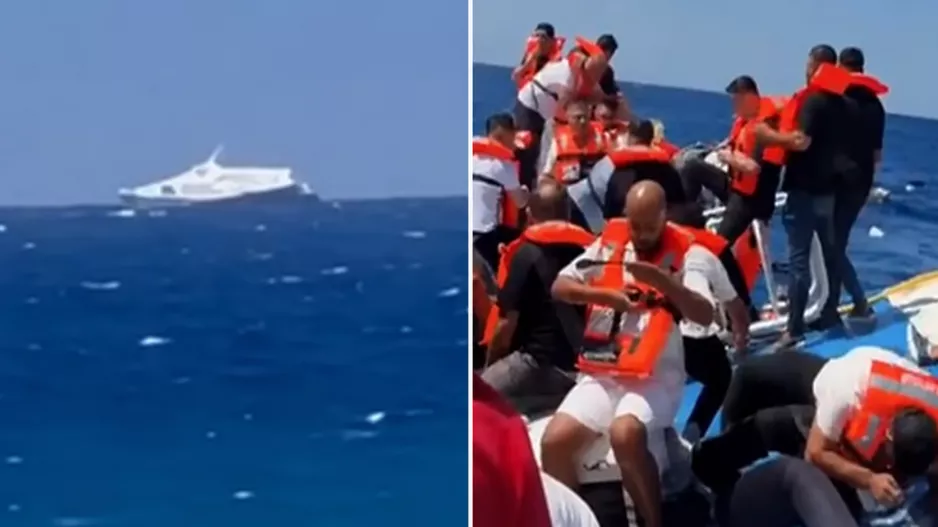 Ανατράπηκε επιβατικό πλοίο με 279 άτομα στην Κερύνεια 